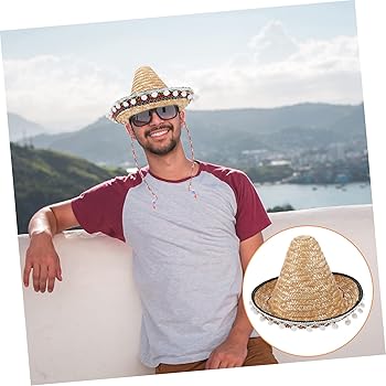 ソンブレロ　メキシコ産 Amazon.co.jp: [PRETYZOOM] メキシコのソンブレロ ソンブレロ頭